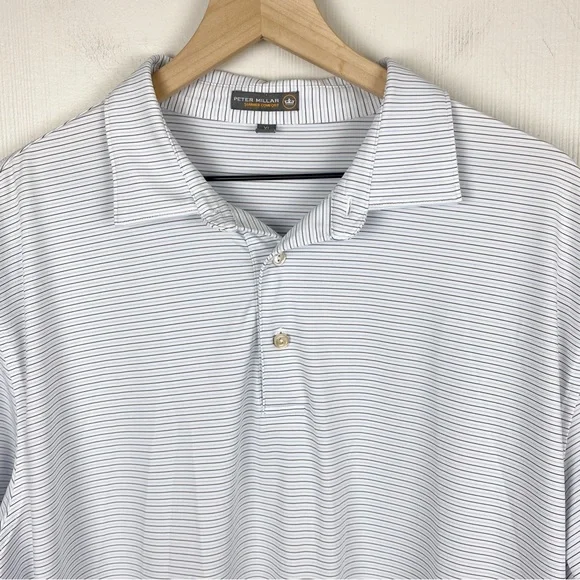 Peter Millar Shirt Mens XL Summer Comfort Performance Golf Polo - Picture 2 of 13